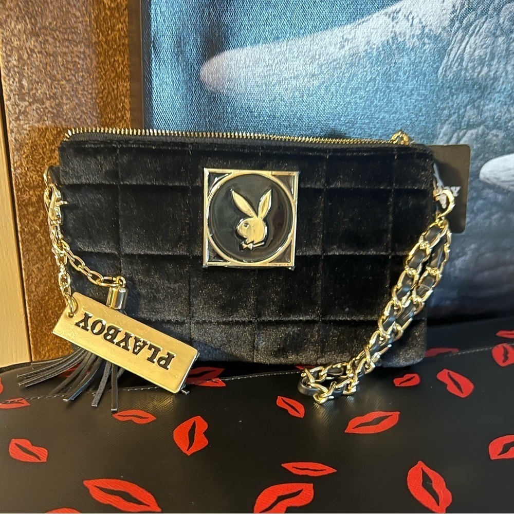 🖤🔥NWT- PLAYBOY Black  Bunny Pouch🖤🔥 - Picture 4 of 9